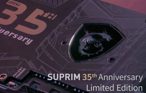 GeForce RTX 3090 SUPRIM 35th Anniversary Limited Edition